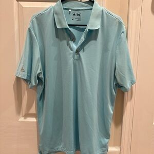Adidas Golf Polo Baby Blue